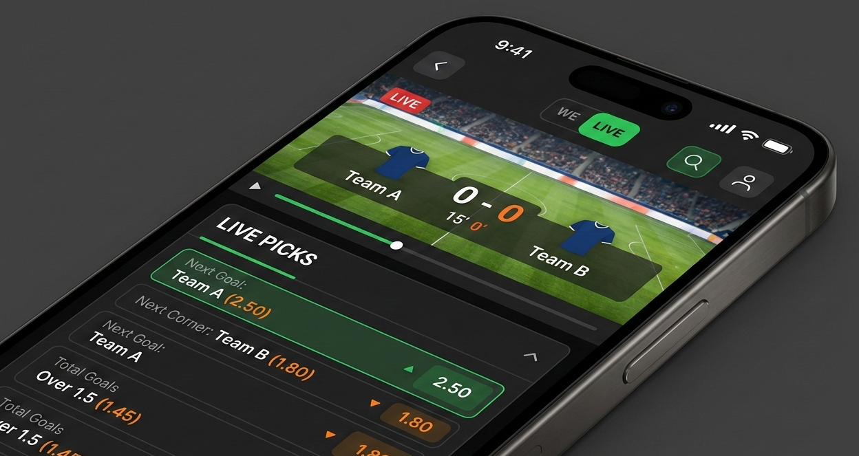 Live Picks leaderboard and scoring